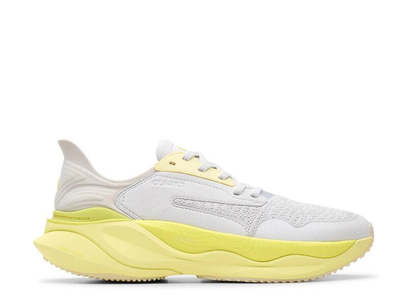 クラークス メンズ シューズ スニーカー Clarks Pace Sneaker BlueLime Green ブルー