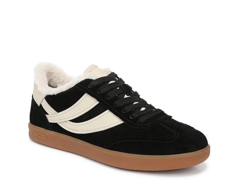 ヴィンス レディース シューズ スニーカー Vince Oasishearling Sneaker Womens Black ブラック