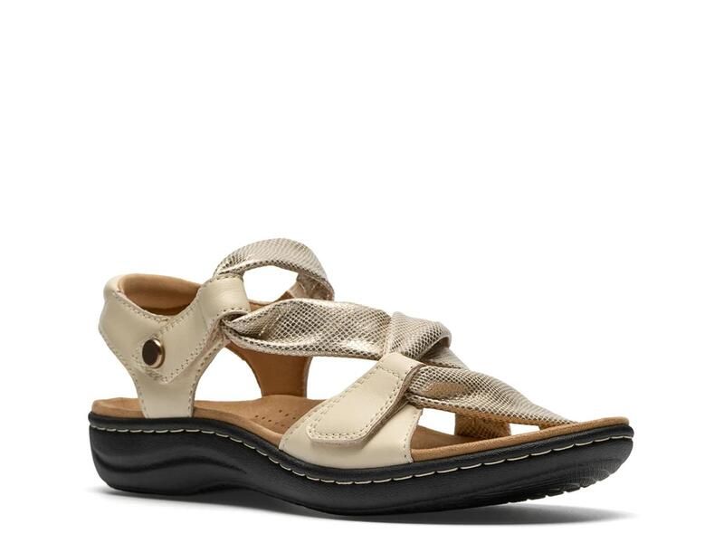 クラークス レディース シューズ サンダル Clarks Laurieann Bell Sandal Cream クリーム