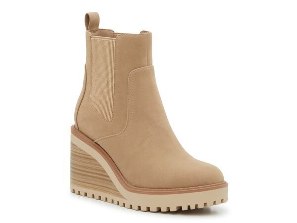 ミア レディース シューズ ブーツ・レインブーツ チェルシー ブーツ Mia Corin Chelsea Bootie Stone Beige ストーン