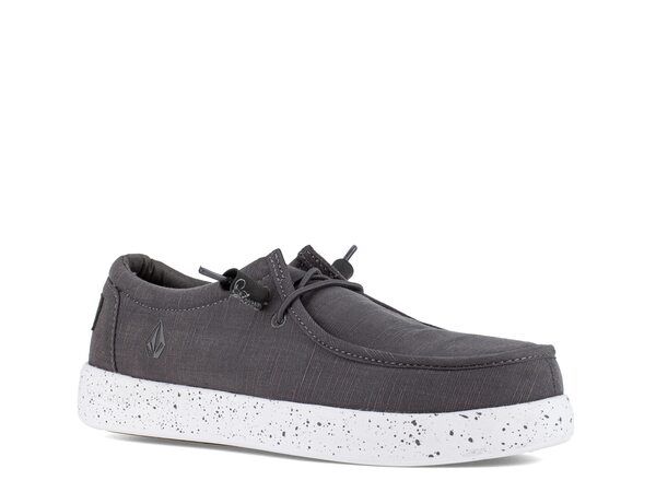 ボルコム レディース シューズ スリッポン・ローファー Volcom Chill Composite Toe Work SlipOn Womens Grey グレー
