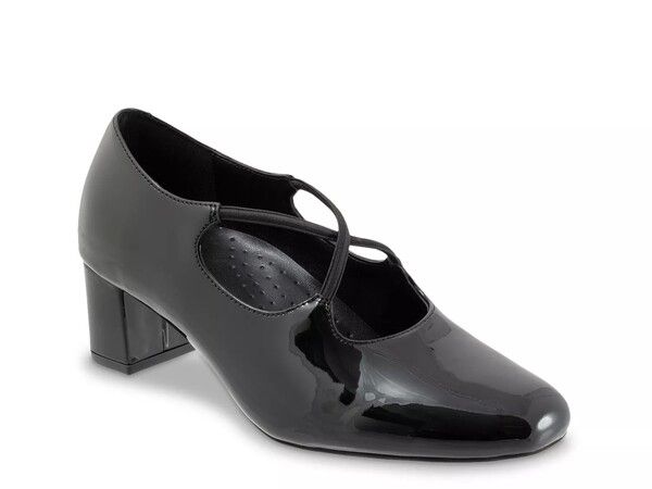 トロッターズ レディース シューズ パンプス Trotters Demi Pump Black Patent ブラック