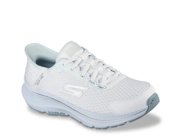 スケッチャーズ レディース シューズ スニーカー Skechers Hands Free Slipins Go Run Consistent 20 Endure Sneaker Womens Whit