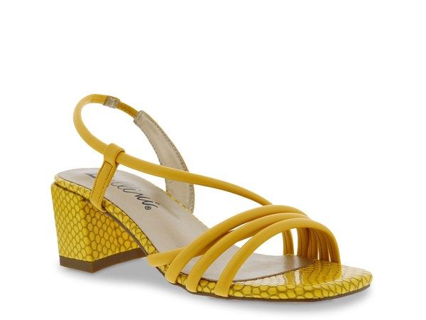 ベリーニ レディース シューズ サンダル Bellini Fling Sandal Yellow Croc Print イエロー