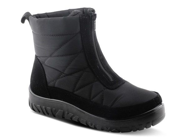フレクサス レディース シューズ ブーツ・レインブーツ Flexus by Spring Step Lake Effect Snow Boot Black ブラック