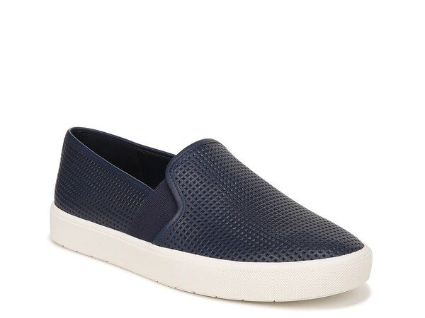 ヴィンス レディース シューズ スニーカー Vince Blair SlipOn Sneaker Midnight Navy Blue Perforated ネイビー