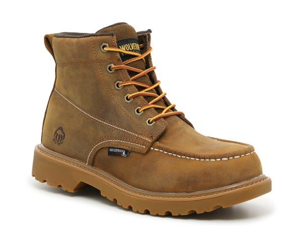 ウルヴァリン メンズ シューズ ブーツ・レインブーツ Wolverine Floorhand Work Boot Tan タン