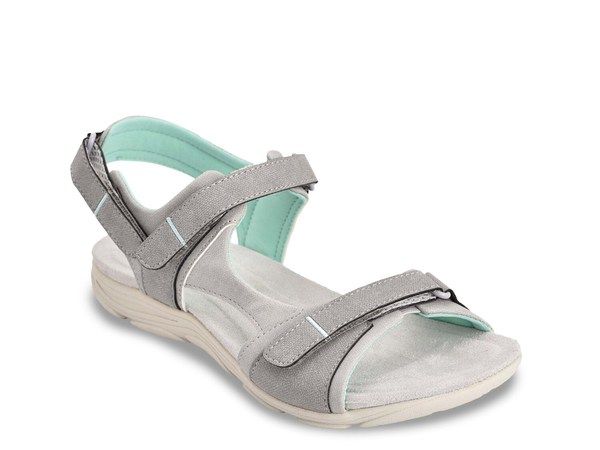 イージースピリット レディース シューズ サンダル Easy Spirit Lake Sandal Grey グレー
