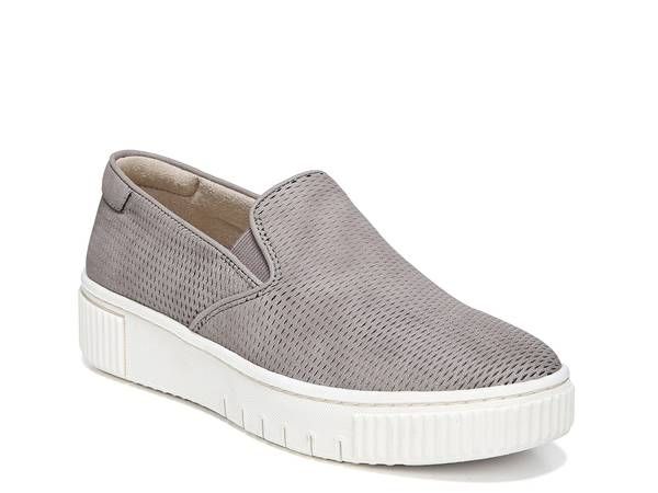ソウルニュトライザー レディース シューズ スニーカー プラットフォーム SOUL Naturalizer Tia Platform SlipOn Sneaker Grey グレー