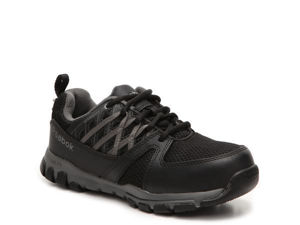 リーボック レディース シューズ スニーカー Reebok Work Sublite Work Shoe Black ブラック