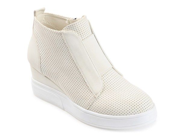 ジュルネ コレクション レディース シューズ スニーカー Journee Collection Clara Wedge Sneaker Nude Do Not Use