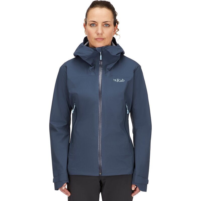 ラブ レディース アウター ジャケット・ブルゾン ダウン ジャケット Rab Downpour Light Jacket Womens Tempest Blue ブルー