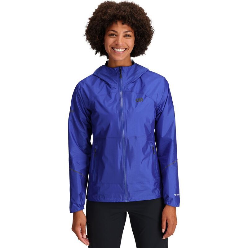 アウトドアリサーチ レディース アウター ジャケット・ブルゾン ジャケット Outdoor Research Helium Rain Jacket Womens Ultramarine