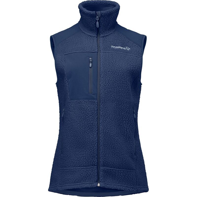 ノローナ レディース トップス ベスト Norrona Trollveggen Warm3 Vest Womens Indigo Night インディゴ