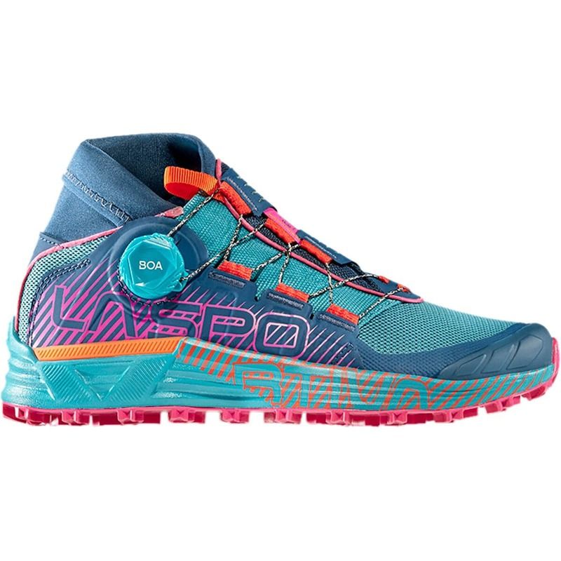 ラスポルティバ レディース シューズ スニーカー La Sportiva Cyklon Trail Running Shoe Womens Storm BlueCherry Tomato ブルー