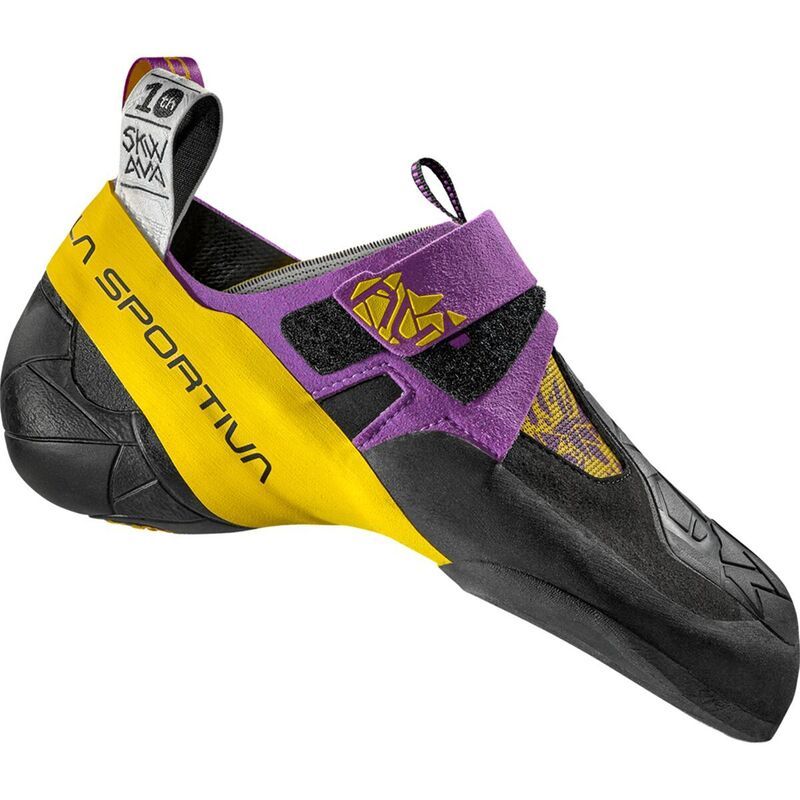 ラスポルティバ メンズ シューズ スニーカー La Sportiva Skwama Climbing Shoe PurpleYellow イエロー