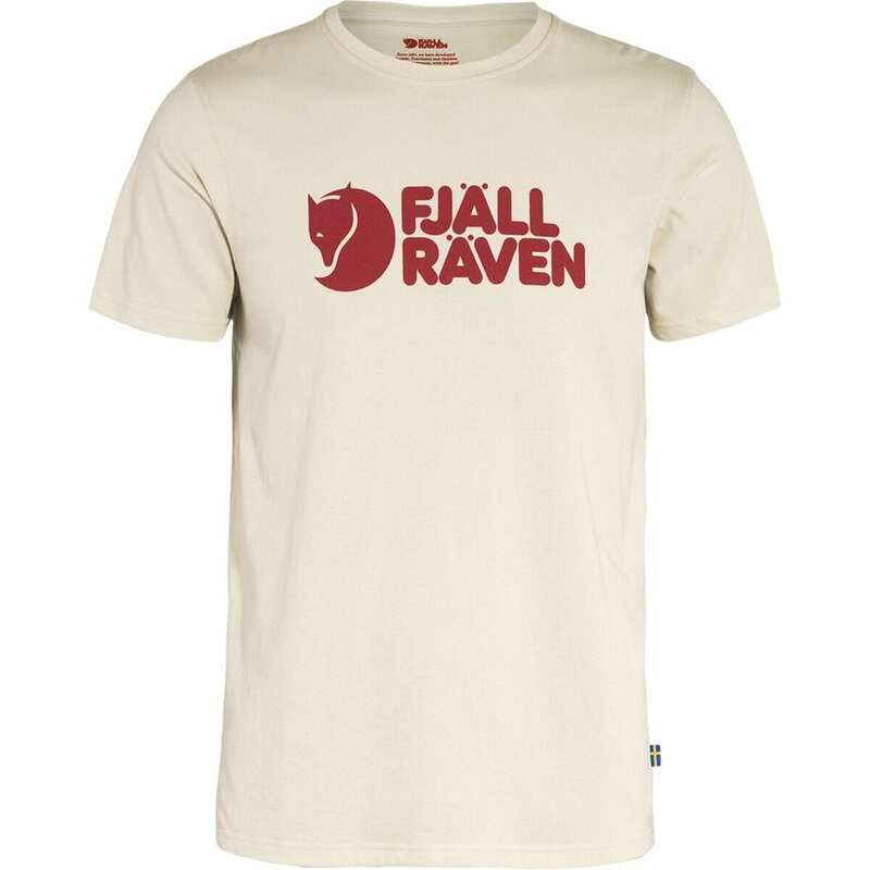 フェールラーベン メンズ トップス Tシャツ ロゴ Fjallraven Logo TShirt Mens Chalk White ホワイト