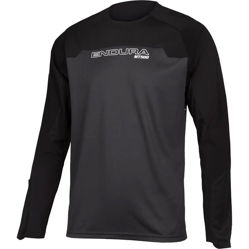 エンデュラ メンズ トップス Tシャツ ジャージー 長袖 Endura MT500 Burner LongSleeve Jersey Mens Black ブラック
