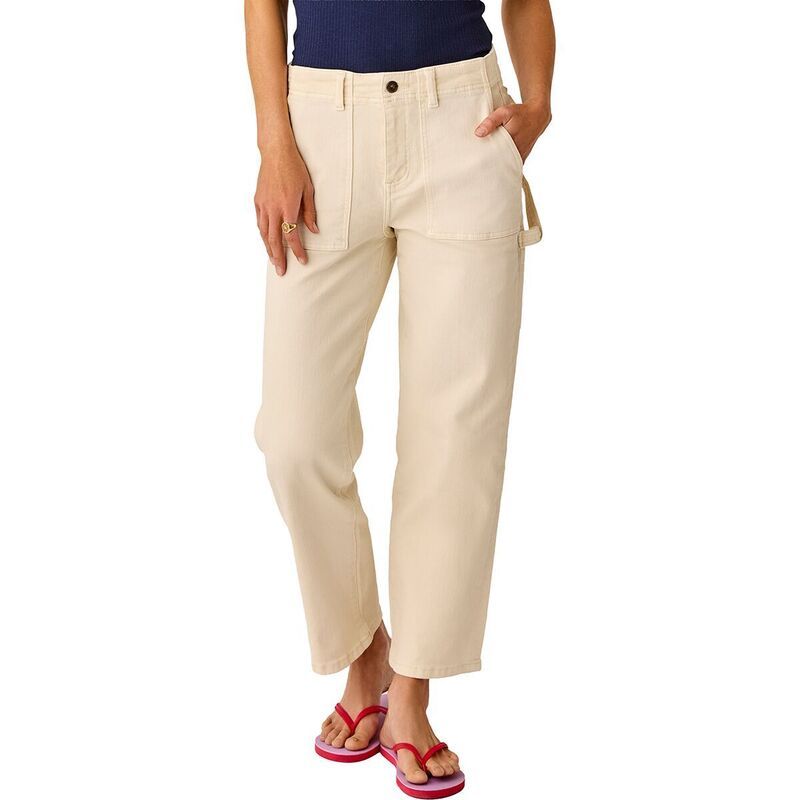 カーブデザイン レディース ボトムス カジュアルパンツ デニム Carve Designs Corey Denim Pant Womens Ecru エクリュ