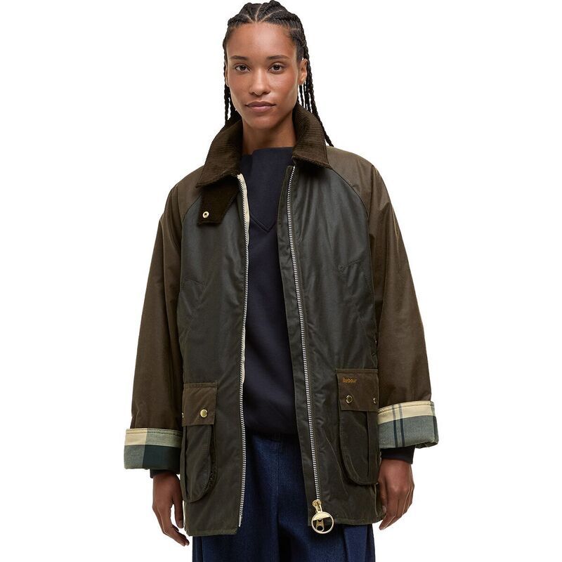 バブアー レディース アウター ジャケット・ブルゾン Barbour Kettlewell Wax Jacket Womens Archive OliveBeechAncientartan オリーブ