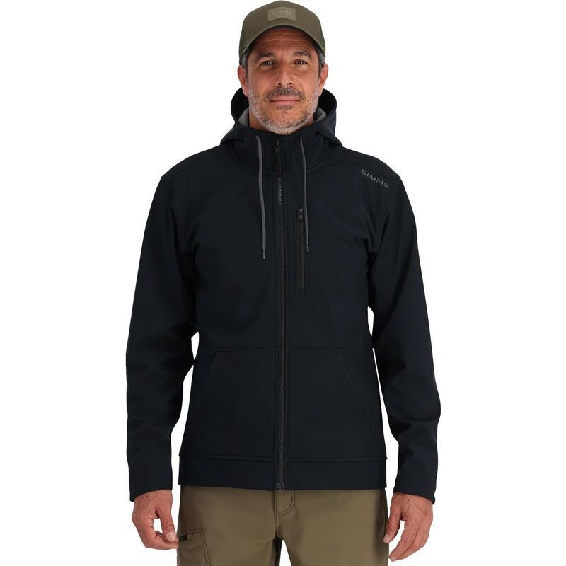 シムズ メンズ アウター パーカー・スウェット パーカー Simms Rogue Hoodie Mens Black ブラック