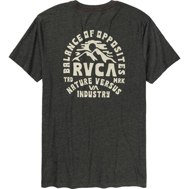 ルーカ メンズ トップス Tシャツ 半袖 RVCA Ridge ShortSleeve Shirt Mens Black ブラック