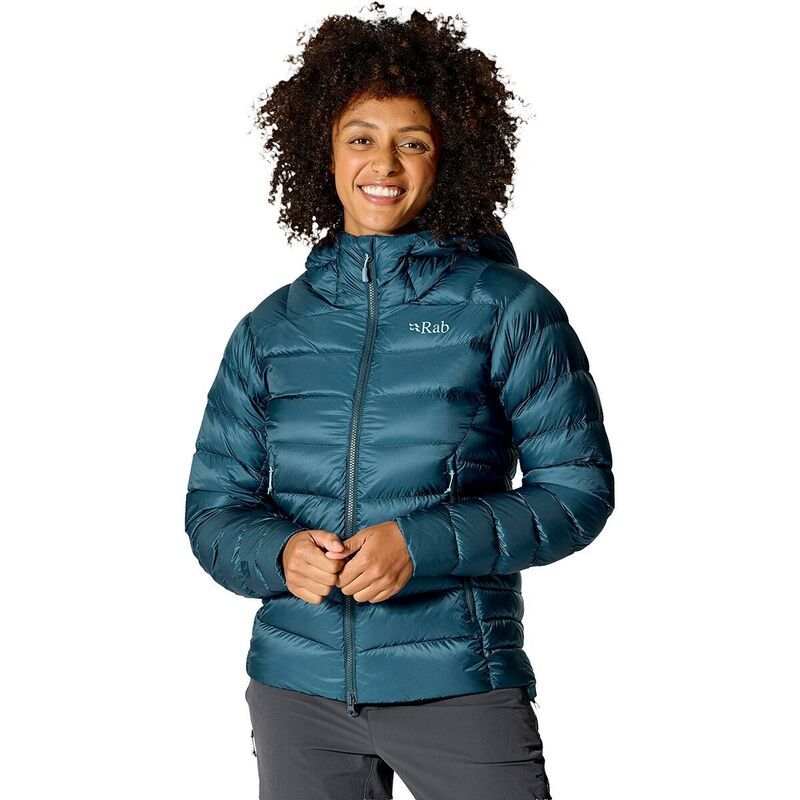 ラブ レディース アウター ジャケット・ブルゾン パーカー Rab Electron Pro Hoodie Womens Tempest Blue ブルー