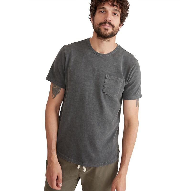 マリーン レイヤー メンズ トップス Tシャツ ヴィンテージ シャツ 半袖 Marine Layer ShortSleeve Vintage Heavy Slub Pocket TShirt Mens