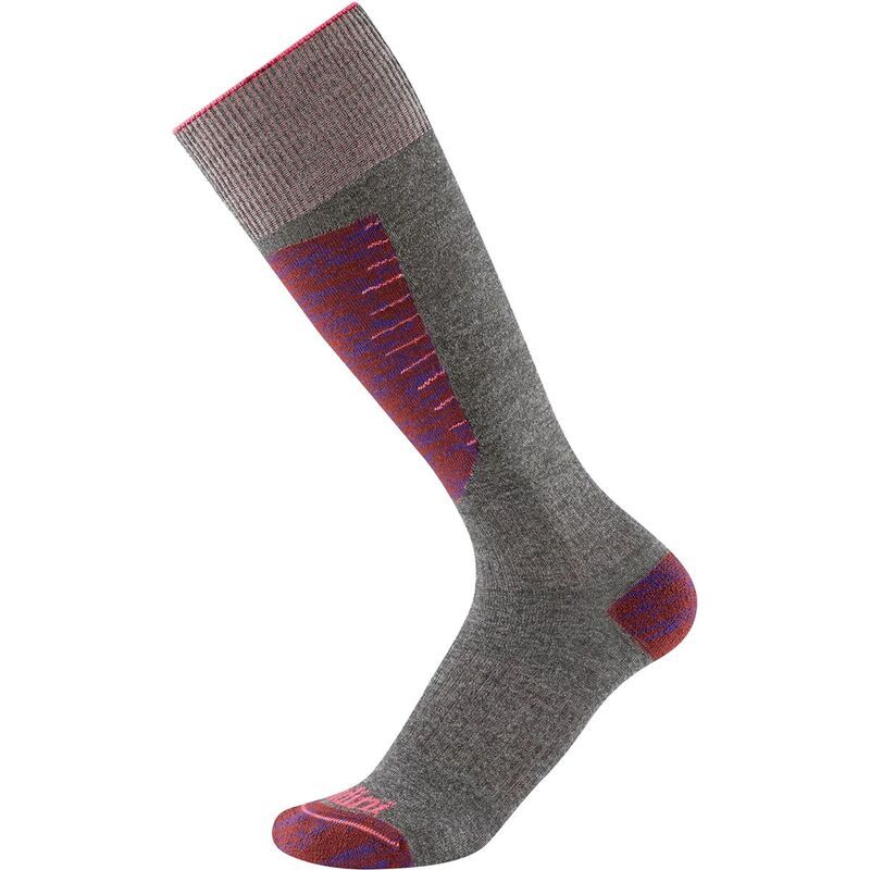 ゴルディーニ レディース アンダーウェア 靴下 Gordini Burke Ski Sock Womens Heather Grey Purple グレー