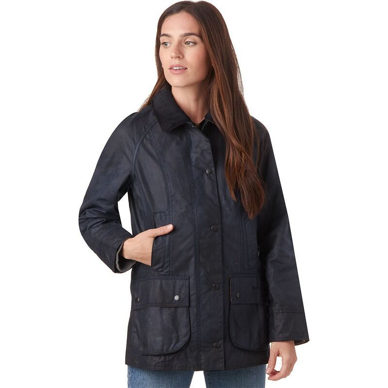 バブアー レディース アウター ジャケット・ブルゾン ジャケット Barbour Beadnell Wax Jacket Womens Navy ネイビー