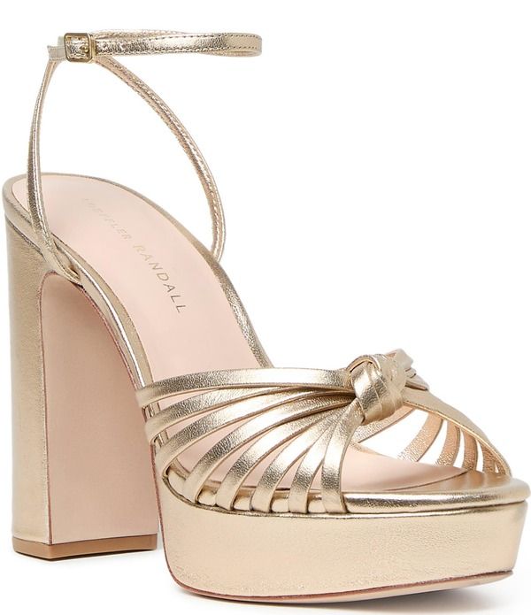ロフラー ランダル レディース シューズ サンダル プラットフォーム トール アンクル レザー Loefflerandall Rivka Metallic Leather Ankle Straplat