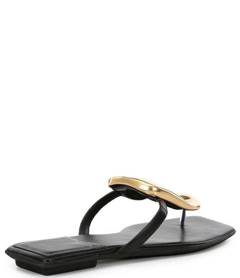 ジェフリー キャンベル レディース シューズ サンダル レザー Jeffrey Campbell Linques Leather Ornament Flats Sandals Black Gold ブ 27,820円