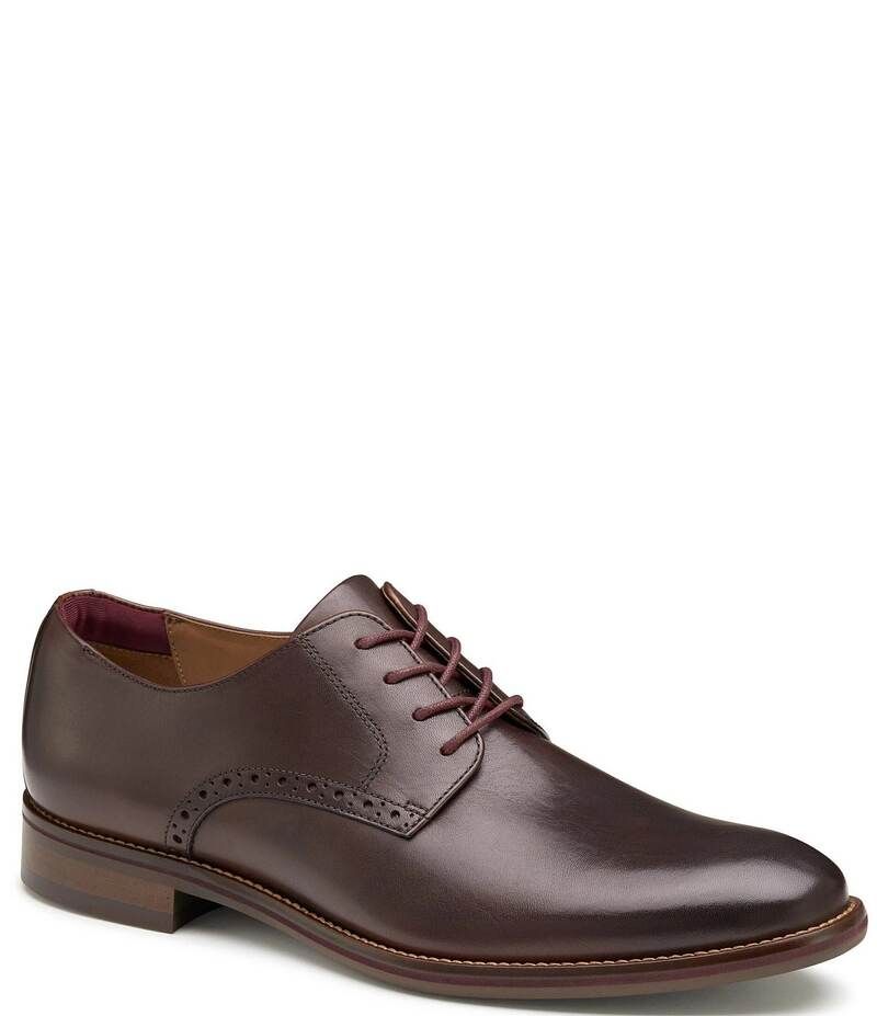 ジョンストンアンドマーフィー メンズ シューズ ドレスシューズ オックスフォード ブローグ レザー Johnston Murphy Conard 20 Leather Plain Toe Brogue