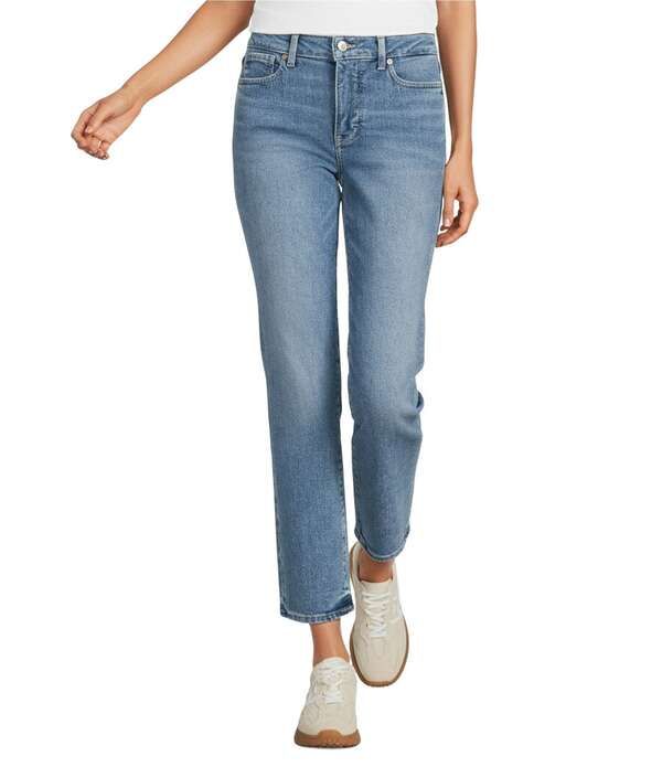 エヌワイディージェイ レディース ボトムス デニムパンツ プチ アンクル ジーンズ NYDJ Petite Size LiftuckR Technology High Rise Straight An