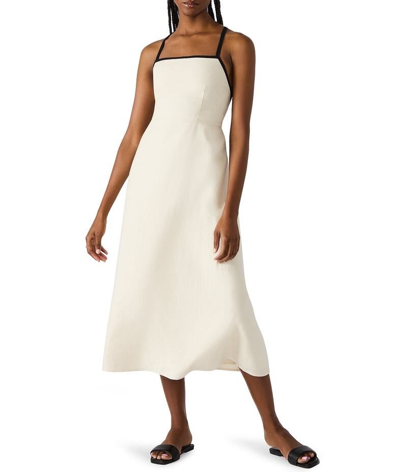 スティーブ マデン レディース トップス ワンピース マキシワンピース マキシ Steve Madden Riyan Square Neck Maxi Dress Natural