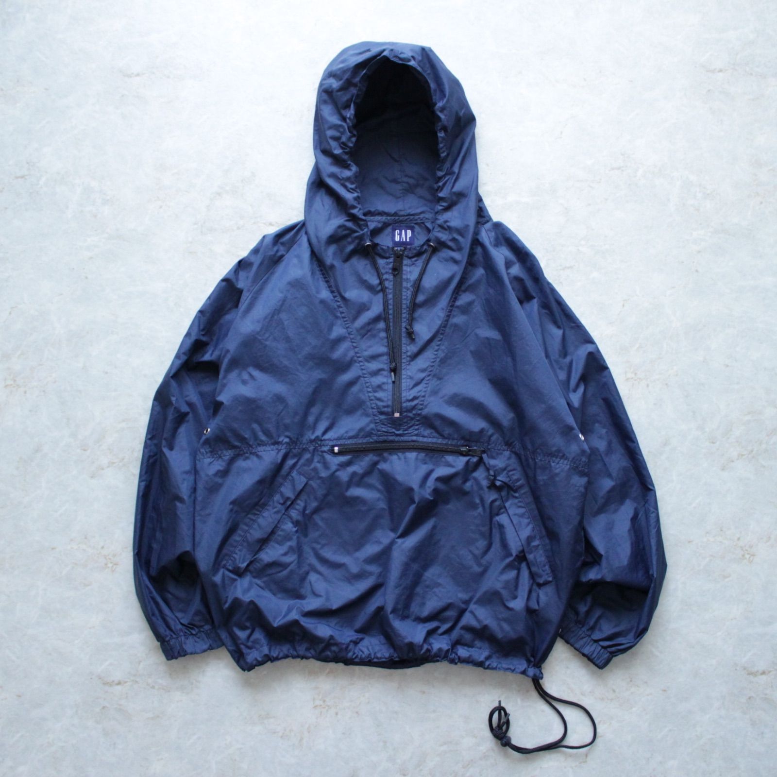 90s OLD GAP アノラックパーカー S ネイビー - メルカリ