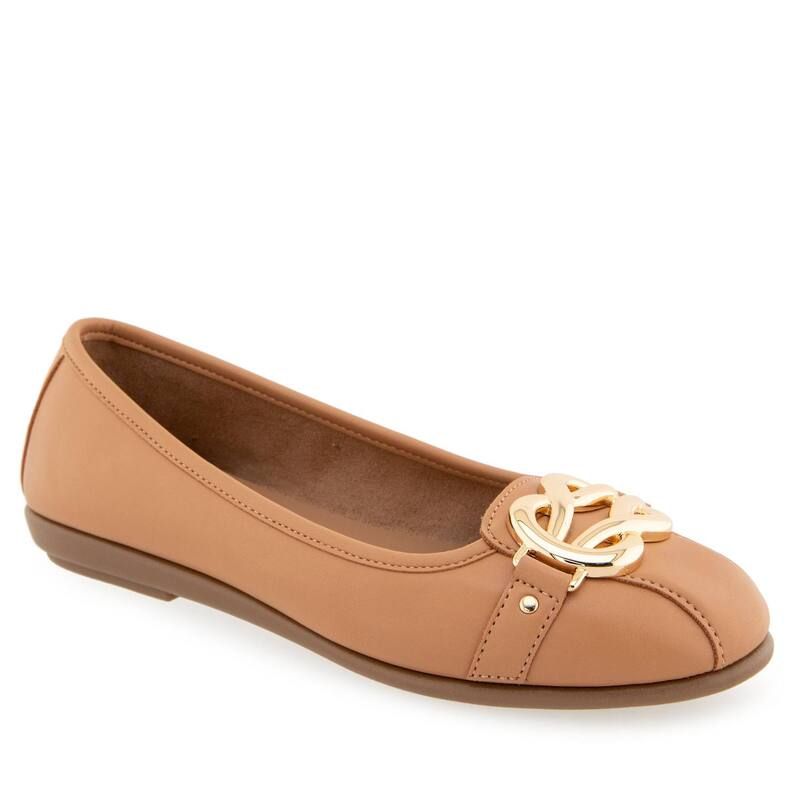 エアロソールズ レディース シューズ サンダル Aerosoles Big Bet Womens Flats Natural