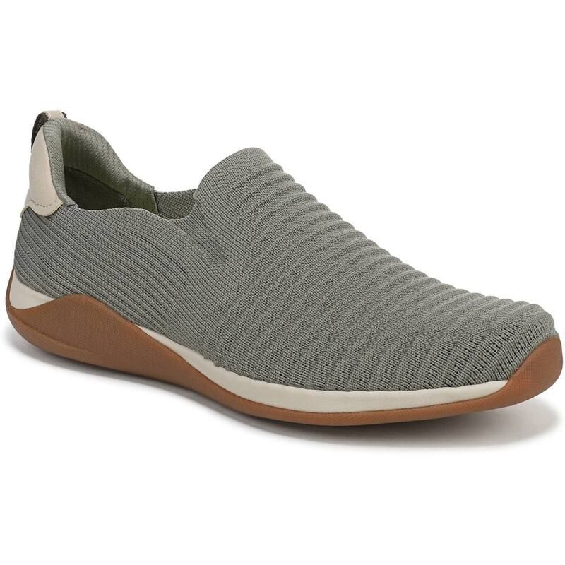 ライカ レディース シューズ スニーカー ニット Ryka Era Knit WomenslipOn Sneakers Vetiver Green グリーン