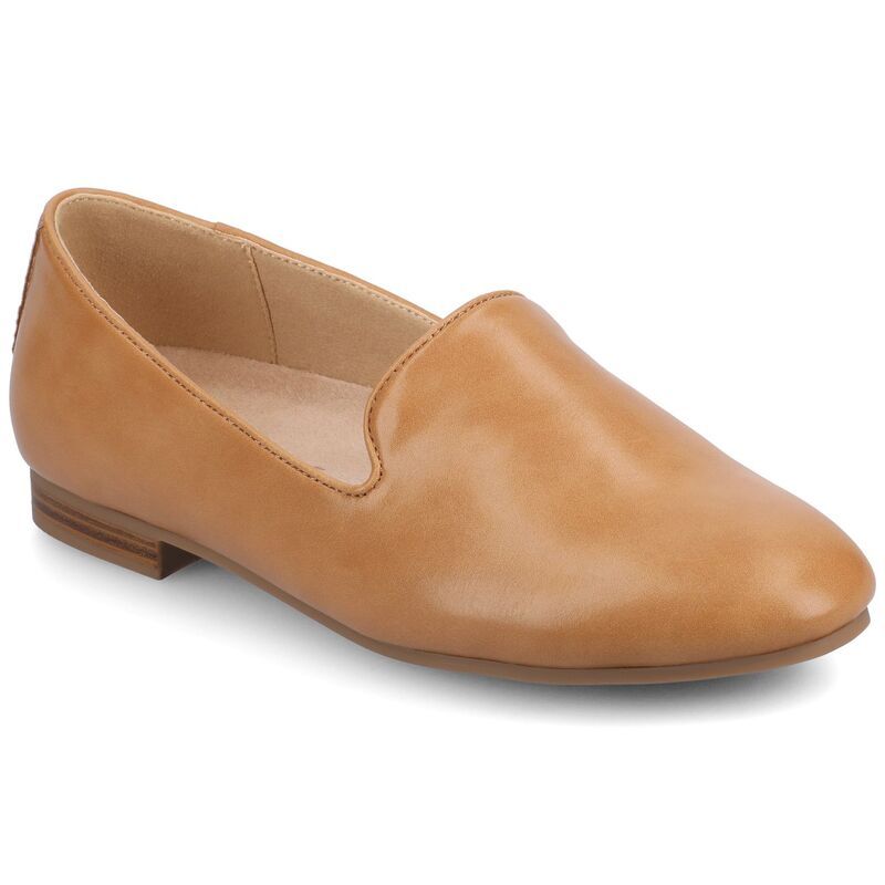 ジャーニー レディース シューズ サンダル Journee Ishani Womens Almond Toe Ballet Flats In Regular Wide Width Tan タン