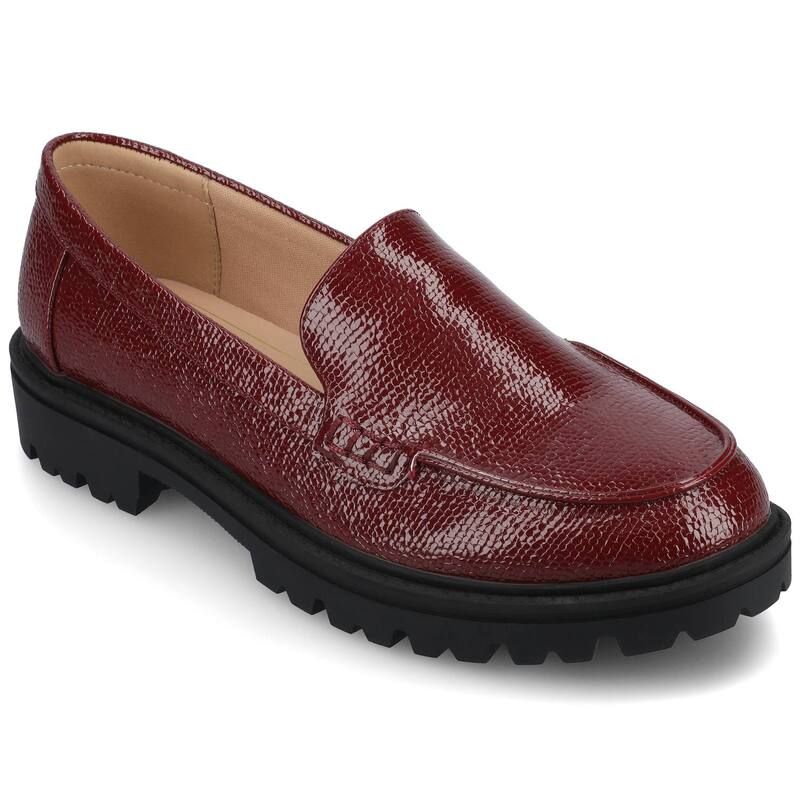 ジャーニー レディース シューズ スリッポン・ローファー Journeerika Tru Comfort Foam Womens Loafers Oxblood オックスブラッド