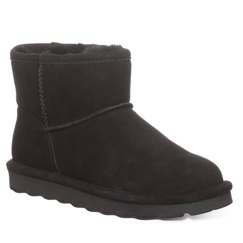 ベアパウ レディース シューズ ブーツ・レインブーツ スエード Bearpaw Alyssa Womensuede Winter Boots Black ブラック