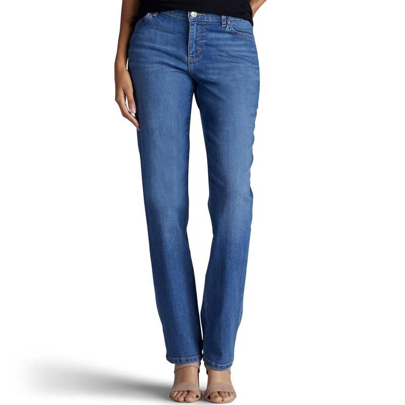 リー レディース ボトムス デニムパンツ リラックスフィット ジーンズ Womens LeeRelaxed Fit StraightLeg Jeans Meridian