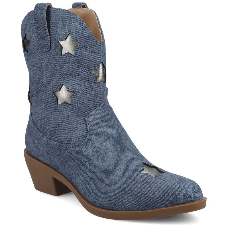 ジャーニー レディース シューズ ブーツ・レインブーツ アンクル Journee Underwood Womens Casual Comfort Pointed Toe Ankle Boots Den