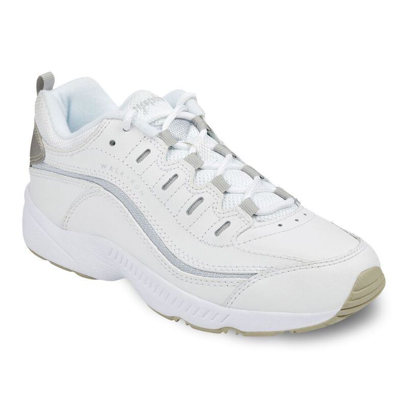 イージースピリット レディース シューズ スニーカー Easy Spirit Romy Womens Classic Walking Sneakers White Gray ホワイト