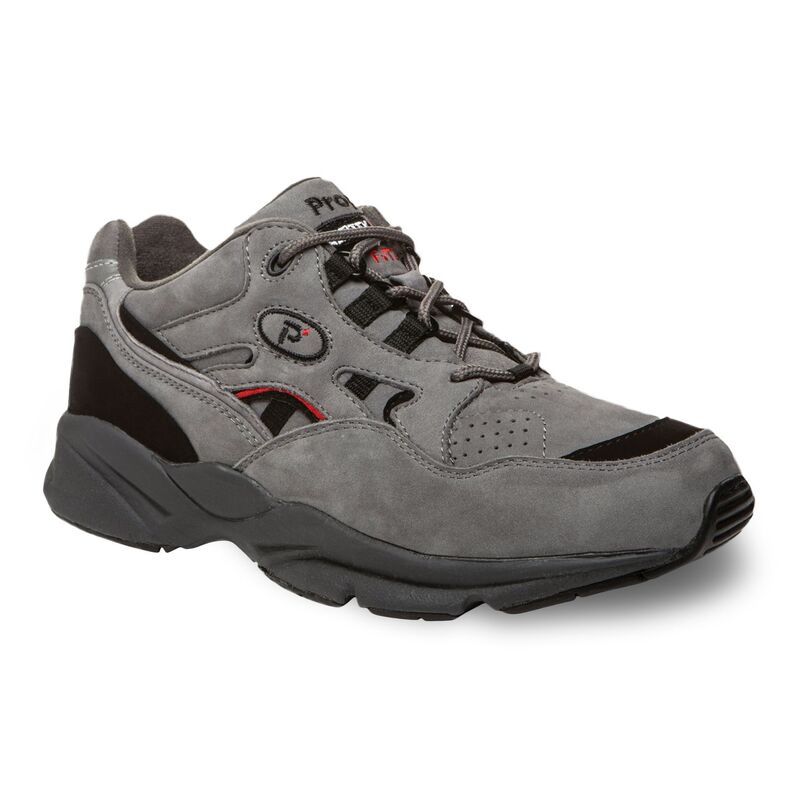 プロペット メンズ シューズ スニーカー Propet Stability Walker Mensneakers Gray Black Nubuck ブラック