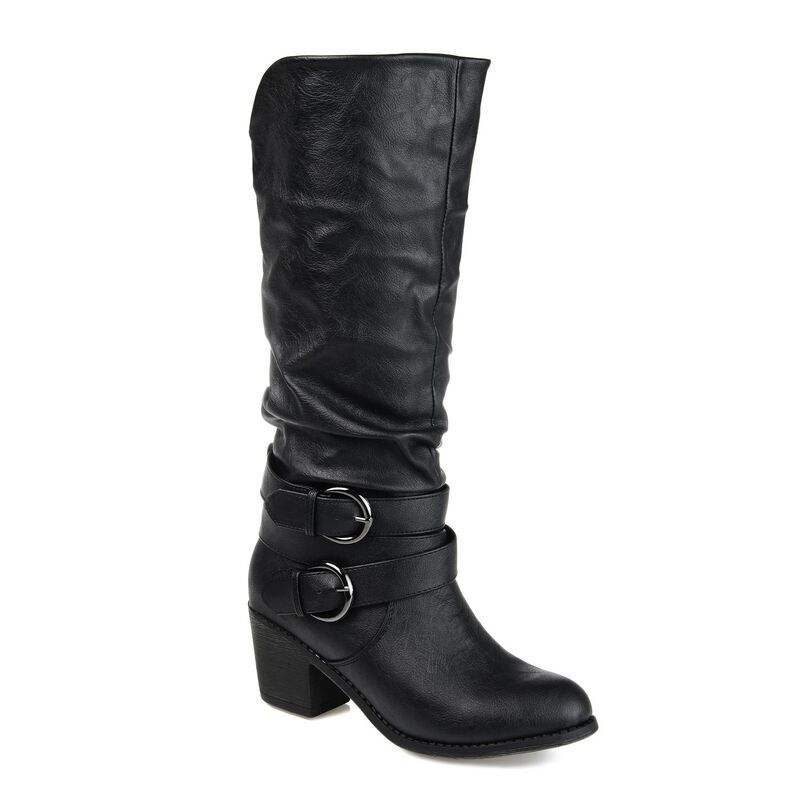ジュルネ コレクション レディース シューズ ブーツ・レインブーツ トール Journee Collection Late Womens Tall Boots Black ブラック