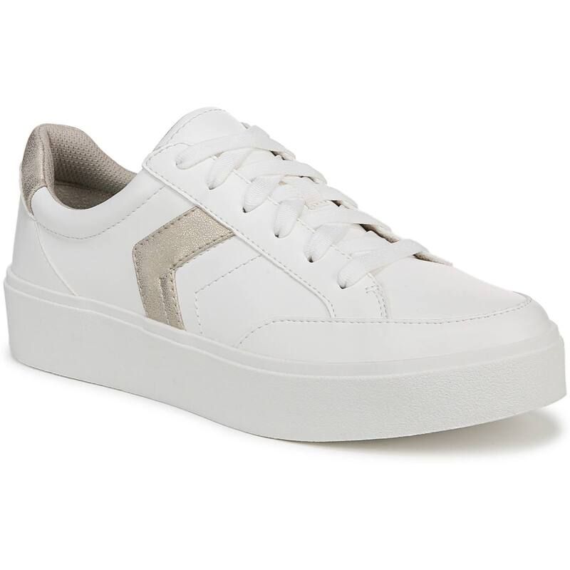 ドクター・ショール レディース シューズ スニーカー レース Dr Scholls Madison Lace Womensneakers White Faux Leather ホワイト