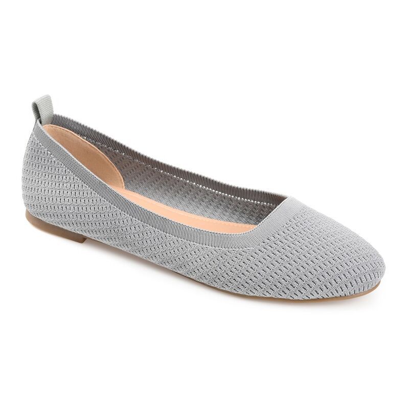 ジュルネ コレクション レディース シューズ サンダル Journee Collection Maryann Tru Comfort Foam Womens Flats Gray グレー