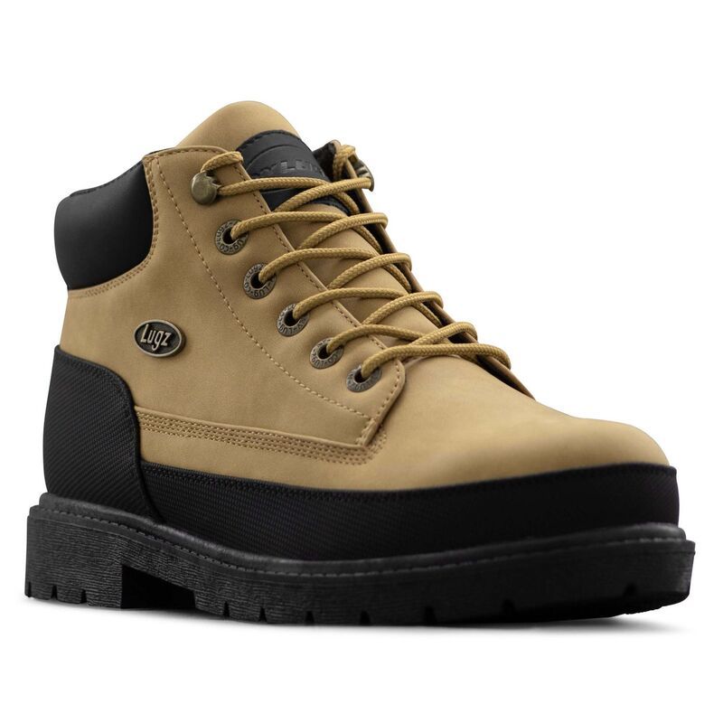 ラグズ メンズ シューズ ブーツ・レインブーツ Lugz Drifter Mens Weatherguard Chukka Boots Wheat Black ブラック
