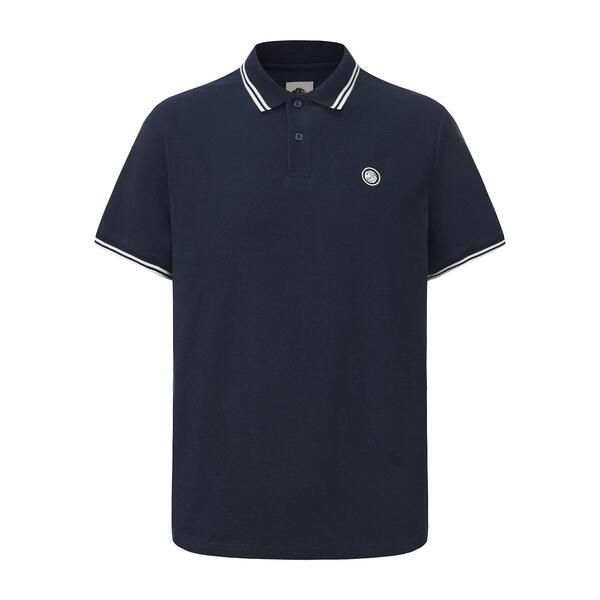 プレティグリーン メンズ トップス ポロシャツ Pretty Green Tipped Polo Mens Navy ネイビー